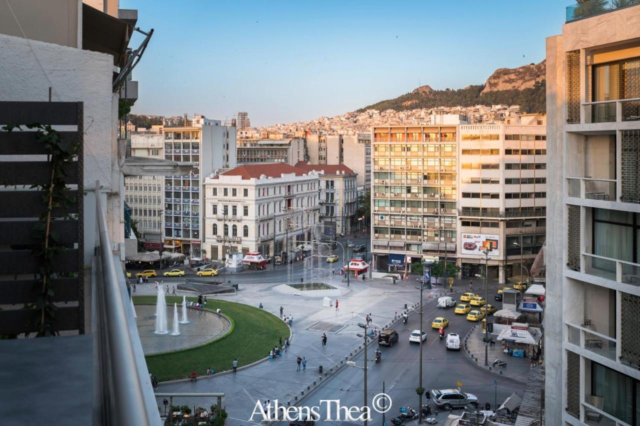Athensthea Beta Luxury Penthouse Apt In Omonia Экстерьер фото