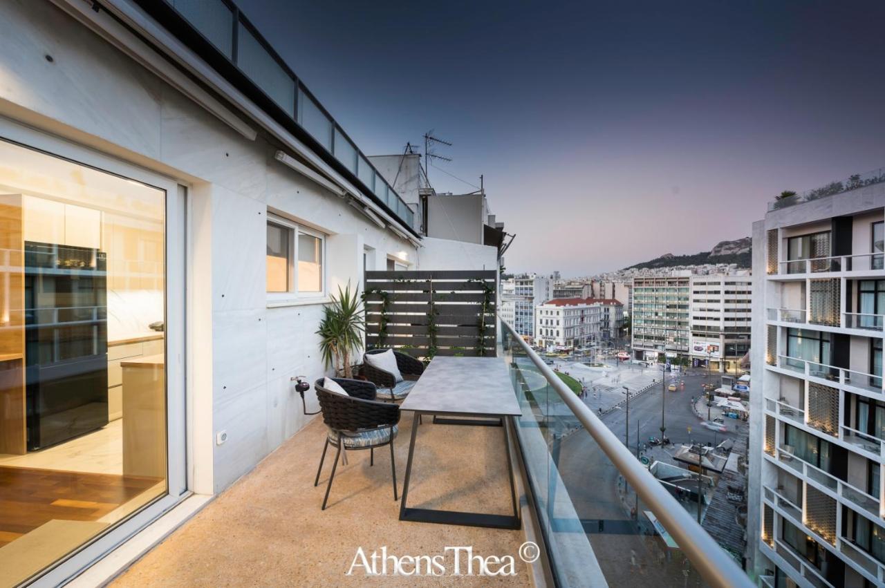 Athensthea Beta Luxury Penthouse Apt In Omonia Экстерьер фото